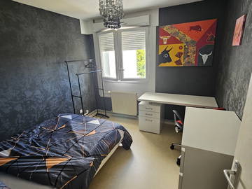 Chambre chez l'habitant à louer à Toulouse - photo 4 : chambre-4