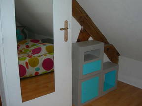 Dachzimmer "Blau".