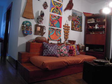 Roomlala | Cama queen size, apartamento limpo e silencioso. Transporte, serviços,