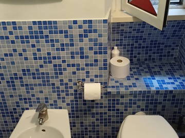 Chambre chez l'habitant à louer à Roma - photo 2 : salle de bain-2