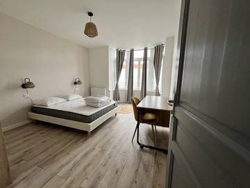 Piso compartido en renta en Roubaix - foto 1 : Habitación-1