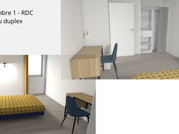 Roomlala | Chambre 1 - En Colocation/coliving - Salle Détente - Salle D
