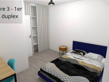 Roomlala | Chambre 3 En Colocation/coliving - Salle Détente - Salle De 