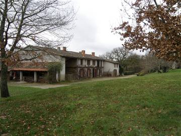 Roomlala | Chambre à La Campagne Au Calme Piscine Tennis Feu De Bois