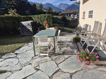 Habitación en casa del anfitrión en renta en Nendaz - foto 8 : jardín-8