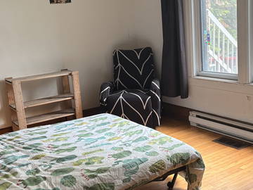 Chambre chez l'habitant à louer à Montréal - photo 1 : chambre-1