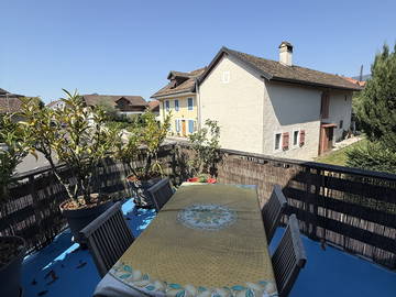 Chambre chez l'habitant à louer à Eysins - photo 5 : balcon-5