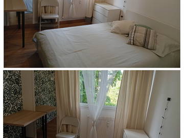 Chambre chez l'habitant à louer à Saint-Étienne - photo 1 : chambre-1