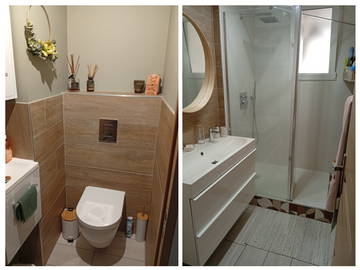 Chambre chez l'habitant à louer à Saint-Étienne - photo 3 : salle de bain-3