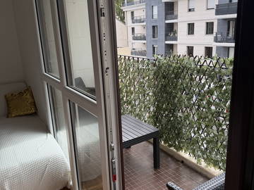 Chambre d'hôte à louer à Saint-Maur-Des-Fossés - photo 10 : balcon-10