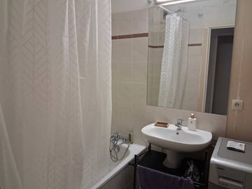 Chambre chez l'habitant à louer à Oullins - photo 6 : salle de bain-6