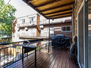 Wohngemeinschaft zur Miete in Montréal - Foto 11 : Balkon-11