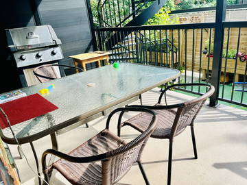 Chambre chez l'habitant à louer à Montréal - photo 6 : balcon-6