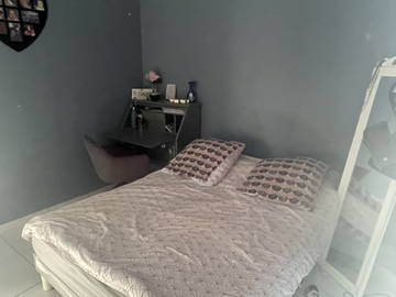 Unterkunft beim Gastgeber zur Miete in Lagord - Foto 2 : Schlafzimmer-2