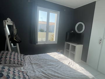 Unterkunft beim Gastgeber zur Miete in Lagord - Foto 3 : Schlafzimmer-3