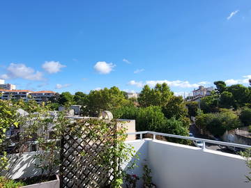 Chambre chez l'habitant à louer à Marseille - photo 13 : balcon-13