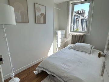 Unterkunft beim Gastgeber zur Miete in Paris - Foto 3 : Schlafzimmer-3