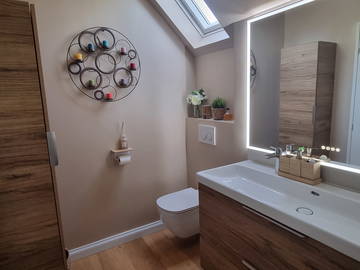 Chambre chez l'habitant à louer à Plaisir - salle de bain-5