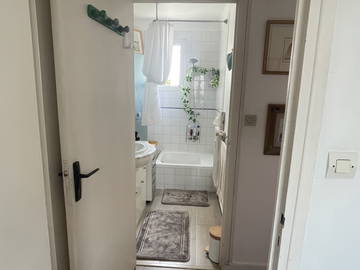 Chambre chez l'habitant à louer à Nice - salle de bain-9