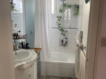 Chambre chez l'habitant à louer à Nice - salle de bain-10
