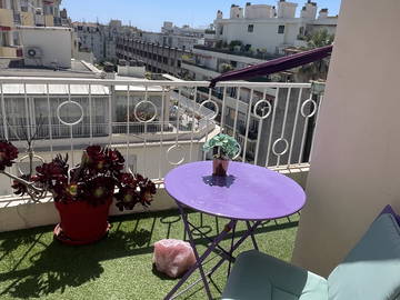 Chambre chez l'habitant à louer à Nice - balcon-5