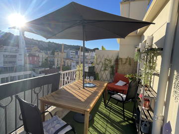 Homestay à louer à Nice - balcony-1