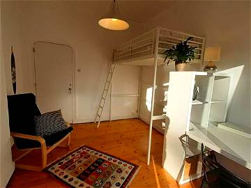 Roomlala | Chambre Av Terrasse Dans Un Appartement De 180 M2