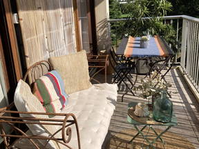 Room with balcony and parking