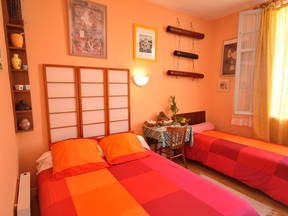 Habitación con jardín en alquiler a 50 m de la playa 