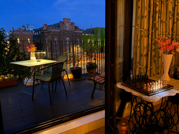 Chambre chez l'habitant à louer à Molenbeek-Saint-Jean - photo 7 : balcon-7