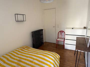 Chambre chez l'habitant à louer à Saint-Ouen-Sur-Seine - photo 1 : chambre-1