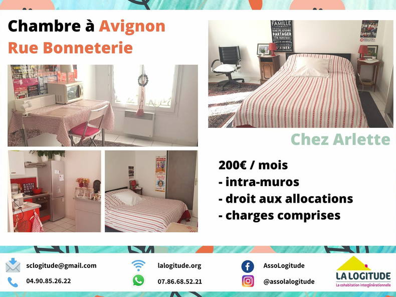 Chambre Chez L'habitant Avignon 233229-1