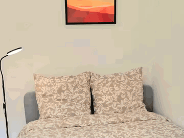 Chambre B en colocation douillette, meublée et équipée