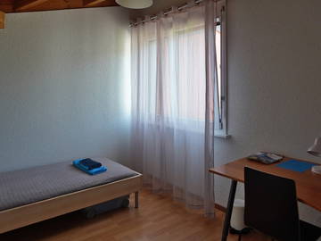 Chambre chez l'habitant à louer à La Grande Béroche - photo 2 : chambre-2