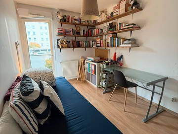 Unterkunft beim Gastgeber zur Miete in Annemasse - Foto 1 : Schlafzimmer-1