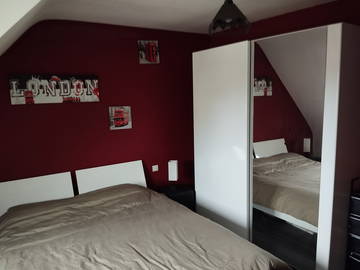 Chambre chez l'habitant à louer à Chalandry-Elaire - photo 5 : chambre-5