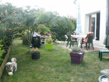 Chambre chez l'habitant à louer à Saint-Jouan-De-L'isle - photo 7 : jardin-7