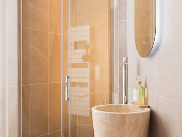 Chambre chez l'habitant à louer à Paris - salle de bain-10