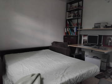 Unterkunft beim Gastgeber zur Miete in Saint-Victor-La-Coste - Foto 1 : Schlafzimmer-1