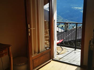 Chambre chez l'habitant à louer à Valezan - photo 10 : balcon-10