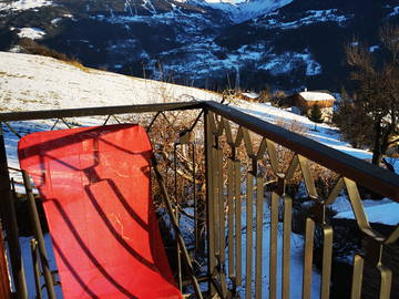 Chambre chez l'habitant à louer à Valezan - photo 15 : balcon-15