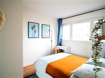 Roomlala | Chambre Confortable Et Chaleureuse – 10m² - LV10