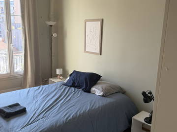 Unterkunft beim Gastgeber zur Miete in Paris - Foto 7 : Schlafzimmer-7