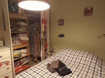 Chambre chez l'habitant à louer à Vellèches - photo 1 : chambre-1