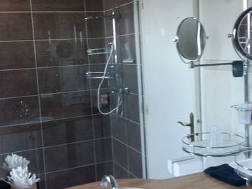 Chambre d'hôte à louer à La Gouesnière - photo 4 : salle de bain-4