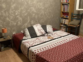 Chambre dans un écrin  de verdure