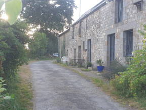 Room in an old farmhouse in the countryside