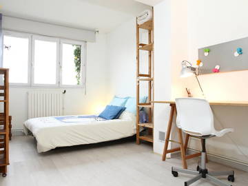 Quarto em casa do anfitrião para alugar em Le Pré-Saint-Gervais - fotografia 1 : Quarto-1