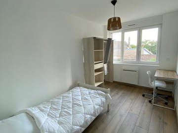Chambre chez l'habitant à louer à Lens - photo 1-1