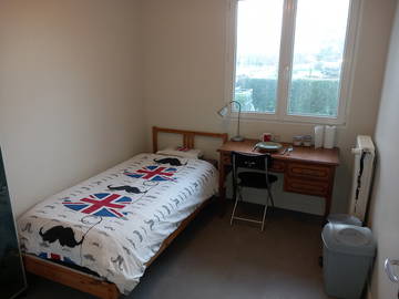 Chambre chez l'habitant à louer à Chartres-De-Bretagne - photo 1 : chambre-1
